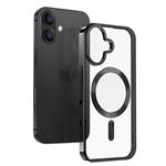 Swissten pouzdro Clear Jelly MagStick Apple iPhone 17 Pro Max, černé