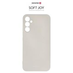 Swissten Pouzdro Soft Joy Pro Samsung A346 Galaxy A34 5G, kamenně šedé