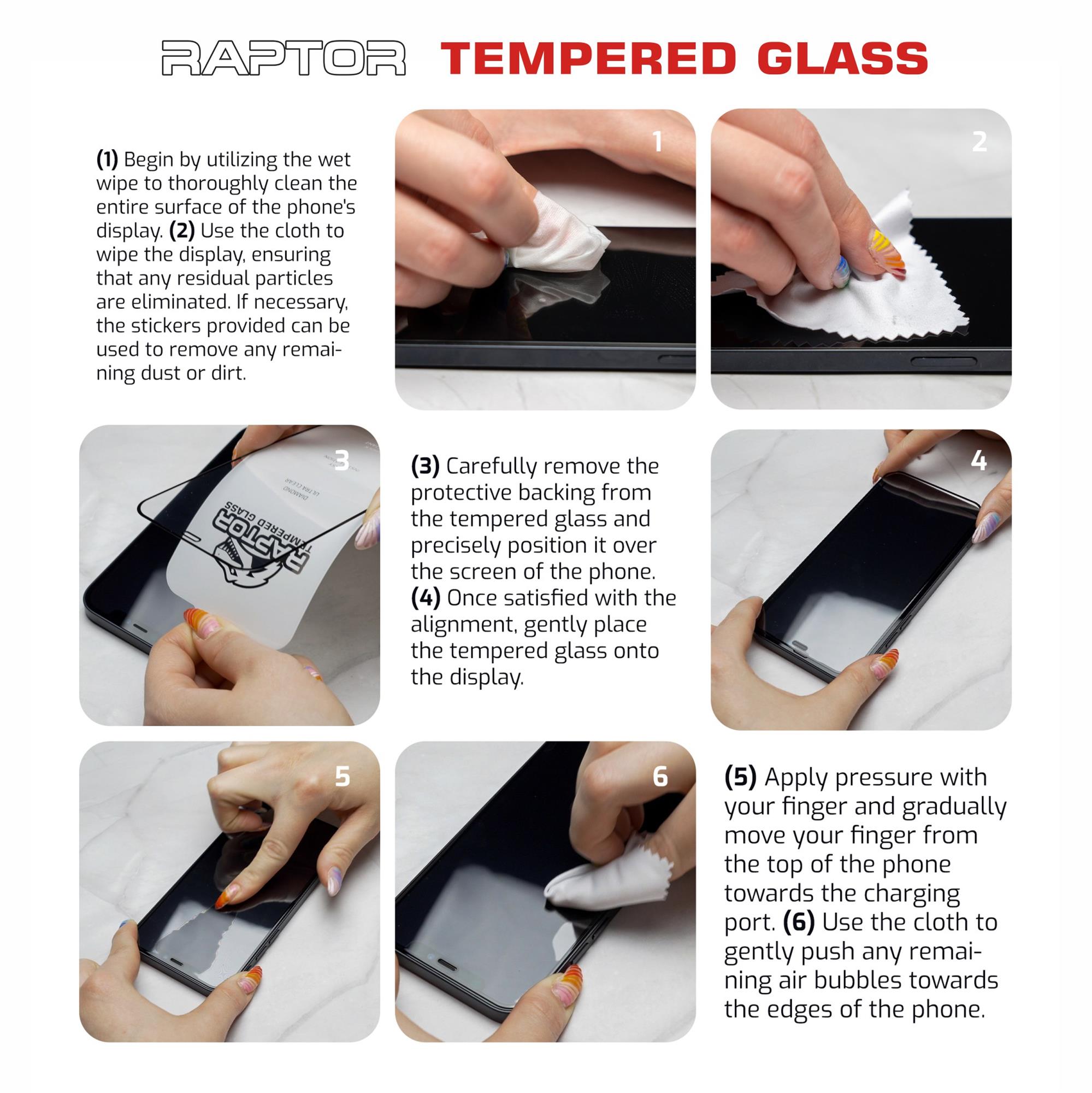Swissten Raptor Diamond Ultra Clear 3D Apple iPhone 16, černé