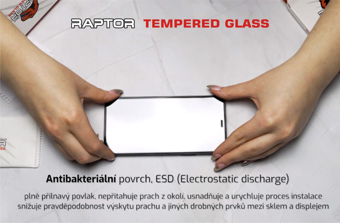 Swissten Raptor Diamond Ultra Clear 3D Samsung Galaxy S25, černé