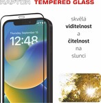Swissten Raptor Diamond Ultra Clear 3D tvrdené sklo pre Samsung Galaxy A27 5G, čierne