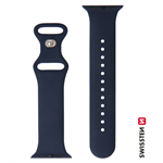 Swissten silikonový řemínek pro Apple Watch 38/40/41 mm, modrý
