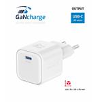 SWISSTEN SÍŤOVÝ ADAPTÉR GaN 1x USB-C 20W POWER DELIVERY BÍLÝ