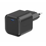 SWISSTEN SÍŤOVÝ ADAPTÉR GaN 1x USB-C 35W POWER DELIVERY ČERNÝ