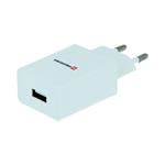 SWISSTEN SÍŤOVÝ ADAPTÉR SMART IC 1x USB 1A POWER + DATOVÝ KABEL USB / MICRO USB 1,2 M BÍLÝ