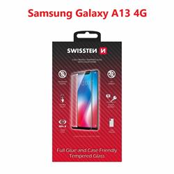 Swissten Sklo Full Glue, Color Frame, Case Friendly pro Samsung A135 Galaxy A13 4G, černé