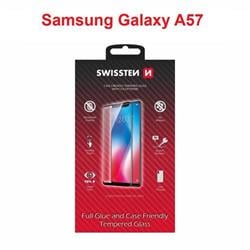 Swissten sklo Full Glue Galaxy A57, černé  