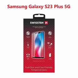 Swissten sklo Full Glue Galaxy S23+, černé  
