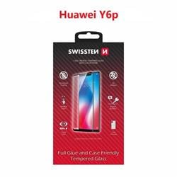 Swissten sklo Full Glue Huawei Y6p, černé  