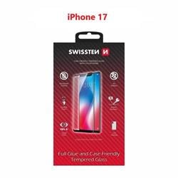Swissten sklo Full Glue iPhone 17, černé