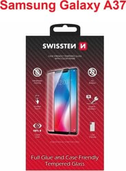 Swissten sklo Full Glue pre Samsung Galaxy A37, čierne