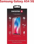 Swissten sklo Full Glue pre Samsung Galaxy A54, čierne