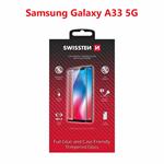 Swissten sklo Full Glue Samsung Galaxy A33, černé 