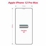 Swissten sklo Ultra Durable Apple iPhone 12 Pro Max, černé 