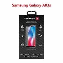 Swissten sklo Ultra Durable Galaxy A03s, černé  