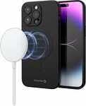 Swissten Soft Joy MagStick pre Apple iPhone 14 Plus, čierny