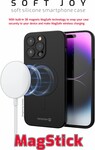 Swissten Soft Joy MagStick pre Apple iPhone 15 Pro, čierny