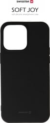 Swissten Soft Joy pre Apple iPhone 15 Pro Max, čierne