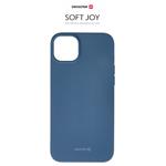 Swissten Soft Joy pre iPhone 14 Plus, modré