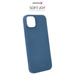 Swissten Soft Joy pre iPhone 14 Plus, modré