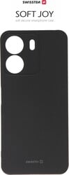 Swissten Soft Joy pre Xiaomi Redmi 13C 5G, čierne