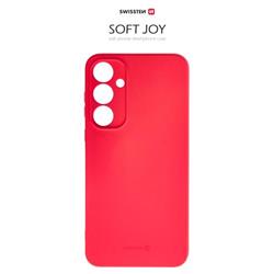 Swissten Soft Joy Pro Galaxy A55, červené