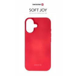 Swissten Soft Joy Pro iPhone 16 Plus, červené