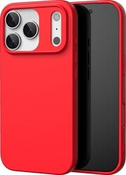 Swissten Soft Joy Pro pre Apple iPhone 17 Pro, iPhone 18 Pro, červené