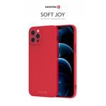 Swissten Soft Joy Pro pre Galaxy A25, červené