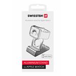 Swissten stojánek Apple Watch, stříbrný