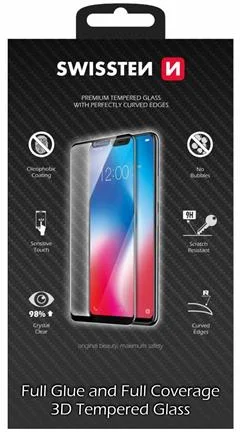 Swissten sklo Ultra Durable Galaxy S8+, černé