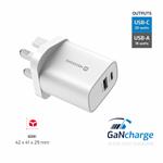 Swissten USB-C hub 4v1, aluminium  