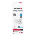 Swissten USB-C hub 8-in-1 (USB-C 100W, HDMI 4K, LAN RJ45, 2x USB-A, 1x USB-C 5Gbps, SD, Micro SD), aluminium