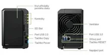 Synology DS213+ Disc Station