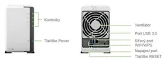 Synology DS213air Disc Station (obsahuje WiFi)