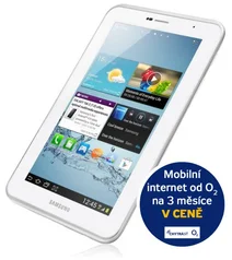 Tablet SAMSUNG Galaxy Tab2 P3100, 7", 16 GB, 3G + Wi-Fi, bílý
