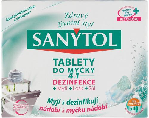Tablety do umývačky riadu 4v1
