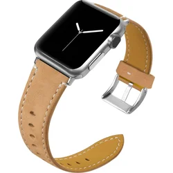 Tactical Color Kožený Pásek pro Samsung Gear S3 Gold - zlatý
