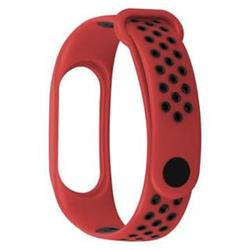Tactical Double silikonový řemínek pro Xiaomi Mi Band 3/4 Orange/Black