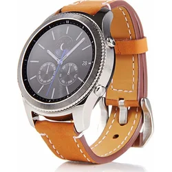 Tactical Genuine kožený řemínek pro Samsung Gear 42mm Brown - hnědý