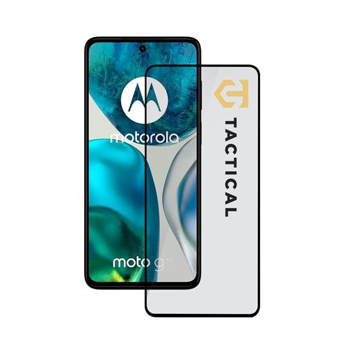 Tactical Glass Shield 5D sklo pro Motorola G52 Black 