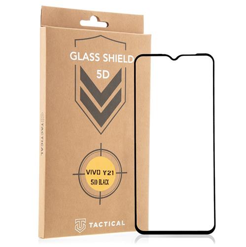 Tactical Glass Shield 5D sklo pro Vivo Y21/Y21s Black