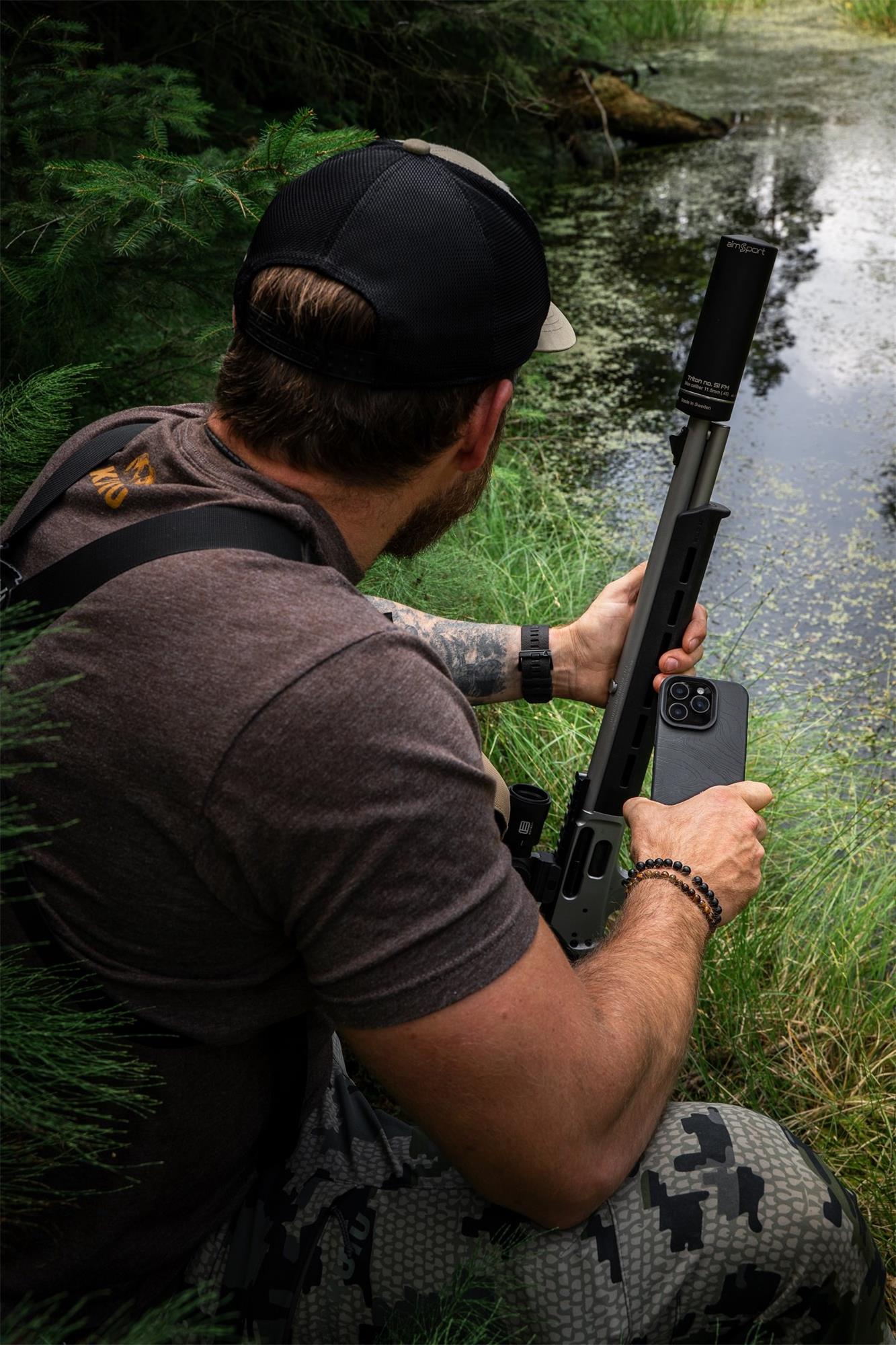 Tactical MagForce Beaver Kryt pro iPhone Air Asphalt
