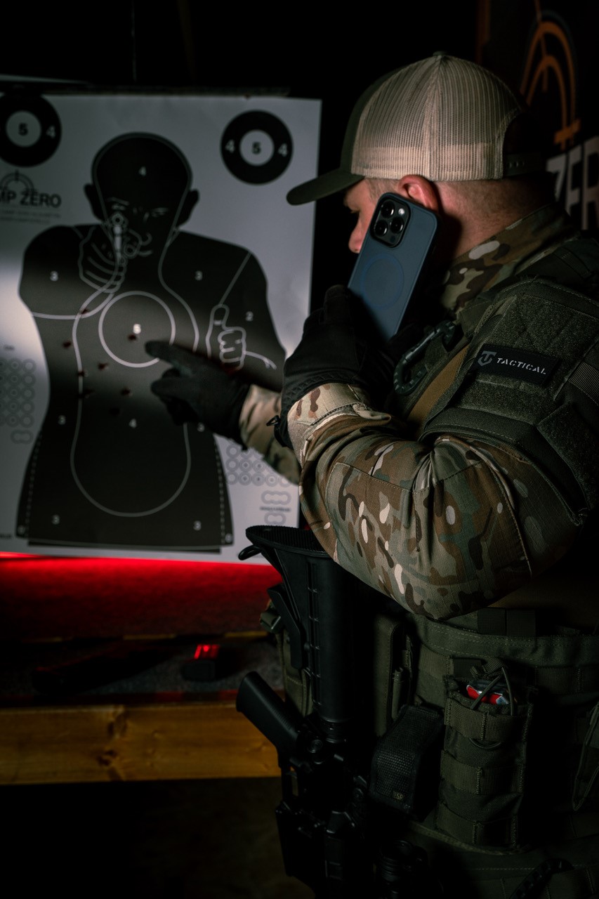 Tactical MagForce Hyperstealth Kryt pro iPhone 15 Pro Deep Blue