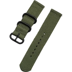 Tactical Nylon Pásek pro Samsung Gear S2 Green - zelený