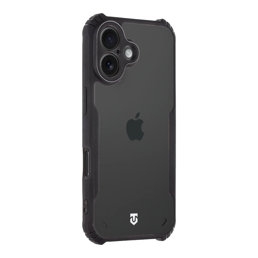 Tactical Quantum Stealth Kryt pro Apple iPhone 16 Clear/Black