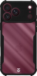 Tactical Quantum Stealth puzdro pre Apple iPhone 17 Pro Max/18 Pro Max – priehľadné/čierne