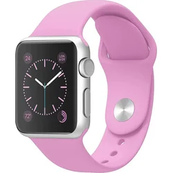 Tactical Silikonový Pásek pro Apple Watch 4 40mm Pink - růžový