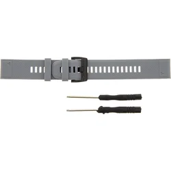 Tactical Silikonový Pásek pro Garmin Fenix 5 Grey