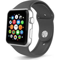 Tactical silikonový řemínek pro Apple Watch 4 40mm Grey - šedý